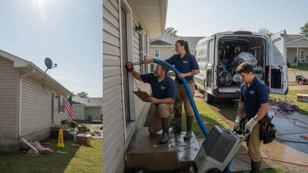 Ceiling Water Damage Restoration in Velpen, IN near me
